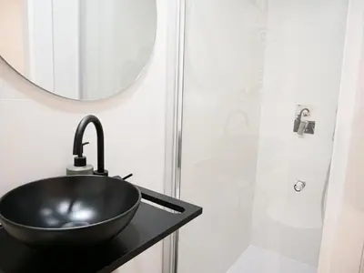 Un baño de Espacioso apartamento en el centro de Pamplona
