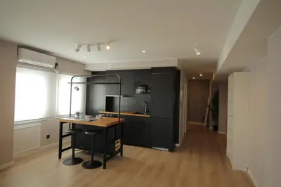 Una cocina o zona de cocina en Espectacular loft lleno de luz y espacio!