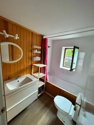 Un baño de Apartamento Casa Blanca