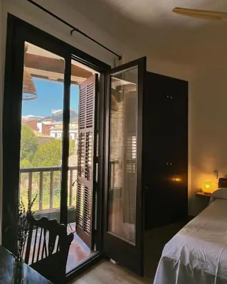 Cama o camas de una habitación en Casa Boixareu