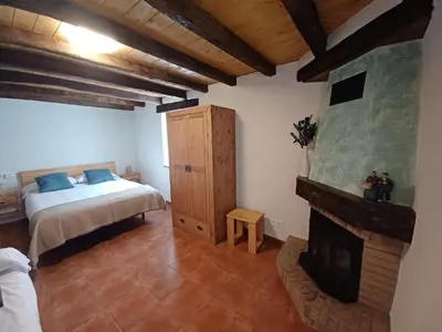 Cama o camas de una habitación en IRATIKO KABIAK