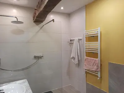 Un baño de Casa Rural TTIPIAENEA Landetxea