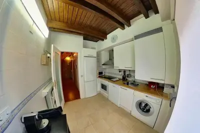 Una cocina o zona de cocina en El Ático de Luz - tucasaenlospirineos