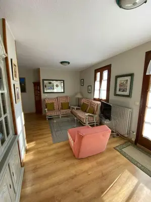 Zona de estar de Apartamento con vistas a pistas, en Formigal.