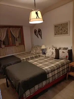 Cama o camas de una habitación en Apartamento Arañones