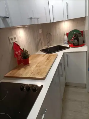 Una cocina o zona de cocina en Apartamento Arañones