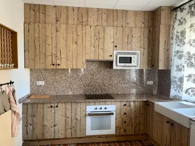 Una cocina o zona de cocina en Casa Monegros