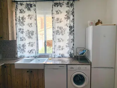 Una cocina o zona de cocina en Casa Monegros