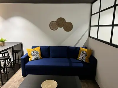 Zona de estar de Apartamenticos El Tubo I