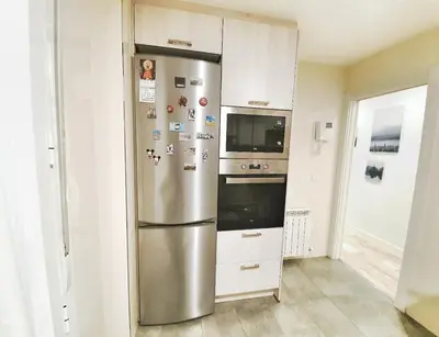 Una cocina o zona de cocina en Apartamentos Dos Torres Meriadoc