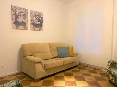 Zona de estar de Apartamento Catedral