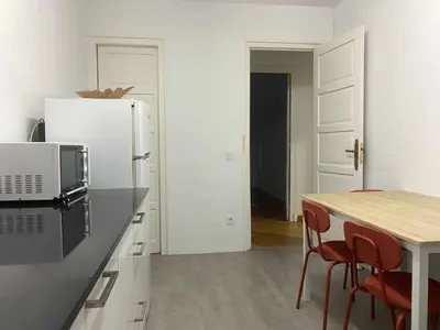 Una cocina o zona de cocina en Apartamento Catedral