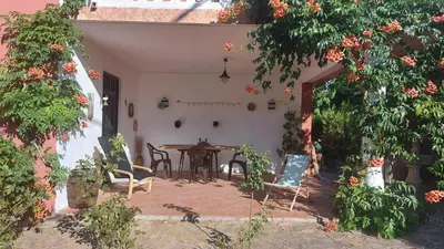 Jardín al aire libre en Ca Sunyer