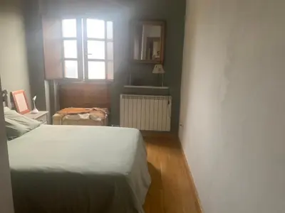 Cama o camas de una habitación en Apartamento en residencial formigal
