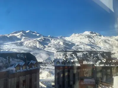 Vista general de una montaña o vista desde el apartamento