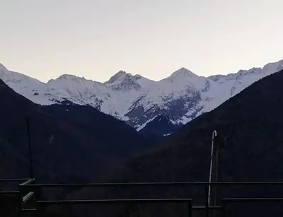 Vista general de una montaña o vista desde el apartamento