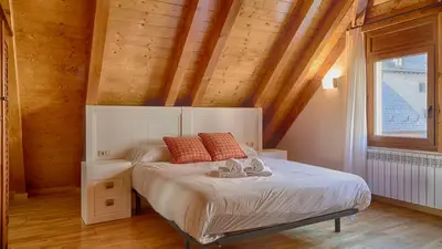 Cama o camas de una habitación en Saplan Real Estate LAUJÒ