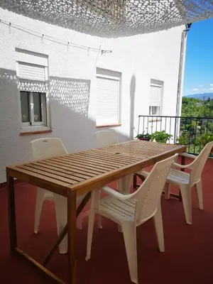 Un balcón o terraza de Cal Boix