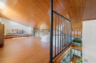 Cama o camas de una habitación en Hauzify I El Refugi de Prades