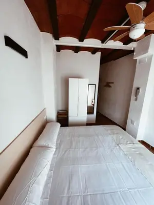 Cama o camas de una habitación en Casa Cardona