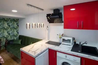 Una cocina o zona de cocina en El Merendero
