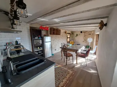Una cocina o zona de cocina en Ca la Maria