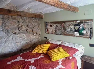 Cama o camas de una habitación en Ca la Maria