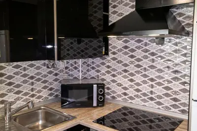 Una cocina o zona de cocina en Apartamento Ventanal