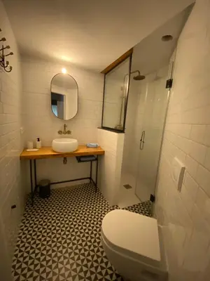Un baño de Tuca - Piso de 3 habitaciones en Betren-Vielha con garaje