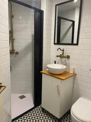 Un baño de Tuca - Piso de 3 habitaciones en Betren-Vielha con garaje