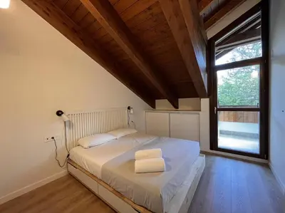 Cama o camas de una habitación en BPIRINEOS- Aire Pirineos