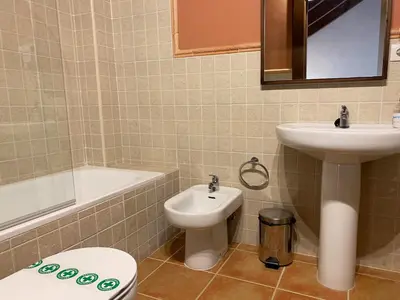 Un baño de Apartamentos Jaca Badaguas 3000