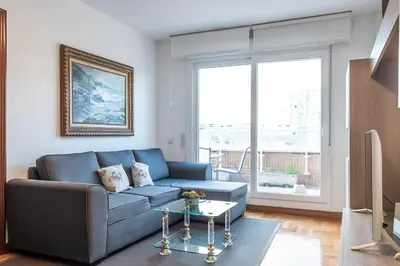 Zona de estar de Coqueto apartamento 2 dormitorios