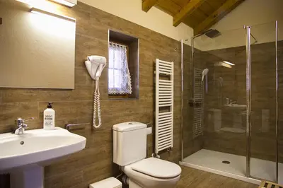 Un baño de Casa rural Txikirrin Txiki - Selva de Irati