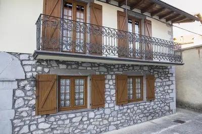 Un balcón o terraza de Casa rural Txikirrin III - Selva de Irati