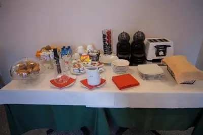 Comida en o cerca de este hostal o pensión