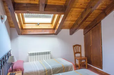 Cama o camas de una habitación en La Caseta de Sastre