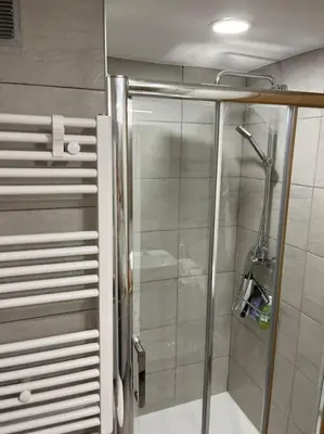 Un baño de Apartamento con vistas en Formigal