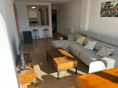 Zona de estar de Apartamento con vistas en Formigal