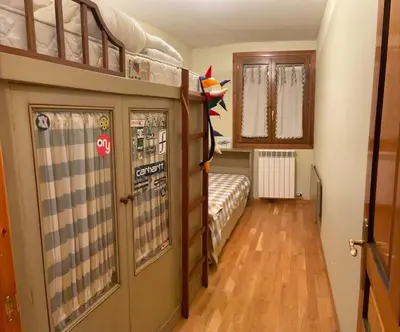 Cama o camas de una habitación en Casa Belius