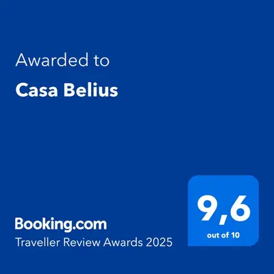 Certificado, premio, señal o documento que está expuesto en Casa Belius