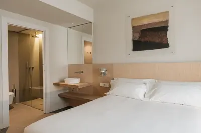 Un baño de Hotel Santa Ana Tudela