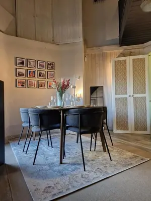 Zona de estar de Tuca - Cozy Duplex with Private Parking Betren - Vielha