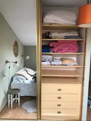 Cama o camas de una habitación en Apartamento con encanto