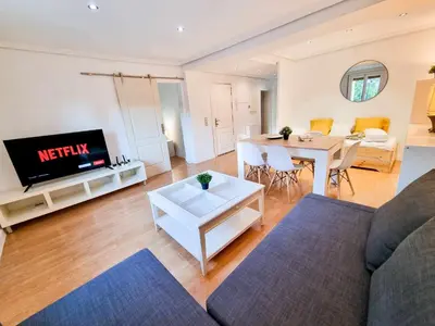 Zona de estar de Casa de Goya Turistea Suites