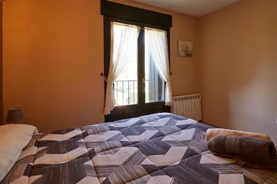 Cama o camas de una habitación en Santa Cruz