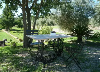 Jardín al aire libre en Hort de L'Aubert
