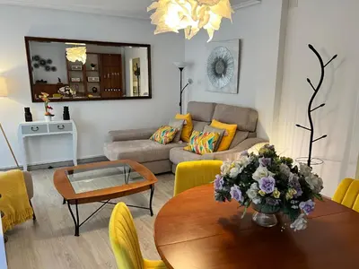 Zona de estar de Apartamenticos La Paz I