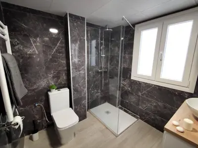 Un baño de Apartamento con Jacuzzi: El Rincón de Ayud