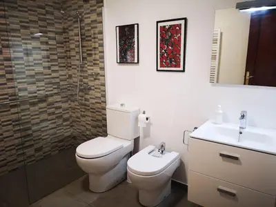 Un baño de Cal Boix Apartamento
